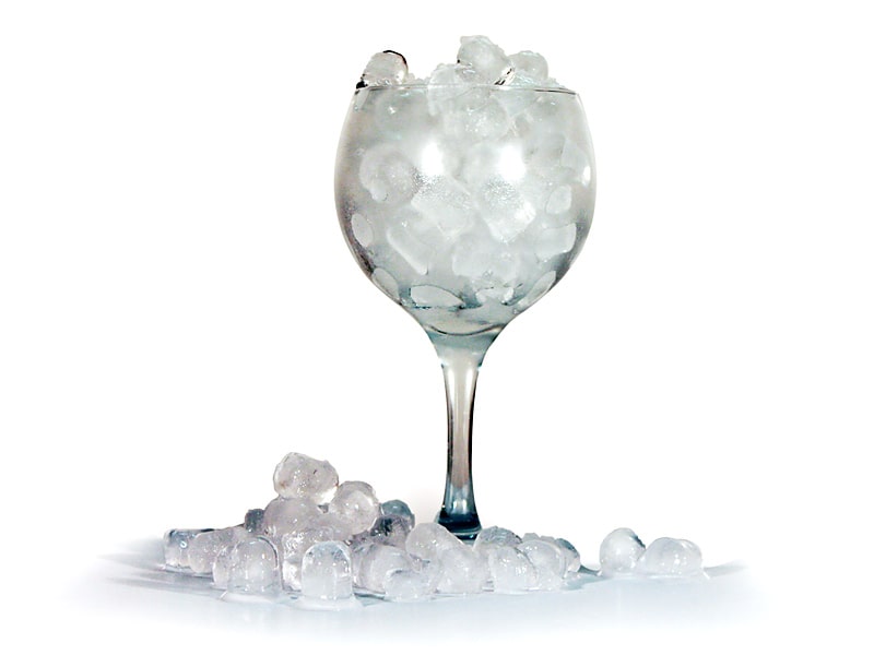 Cubitos de hielo para mojito